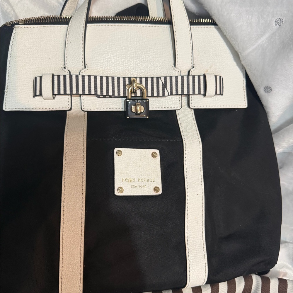 Henri Bendel Jetsetter Convertible Backpack with Dust bag